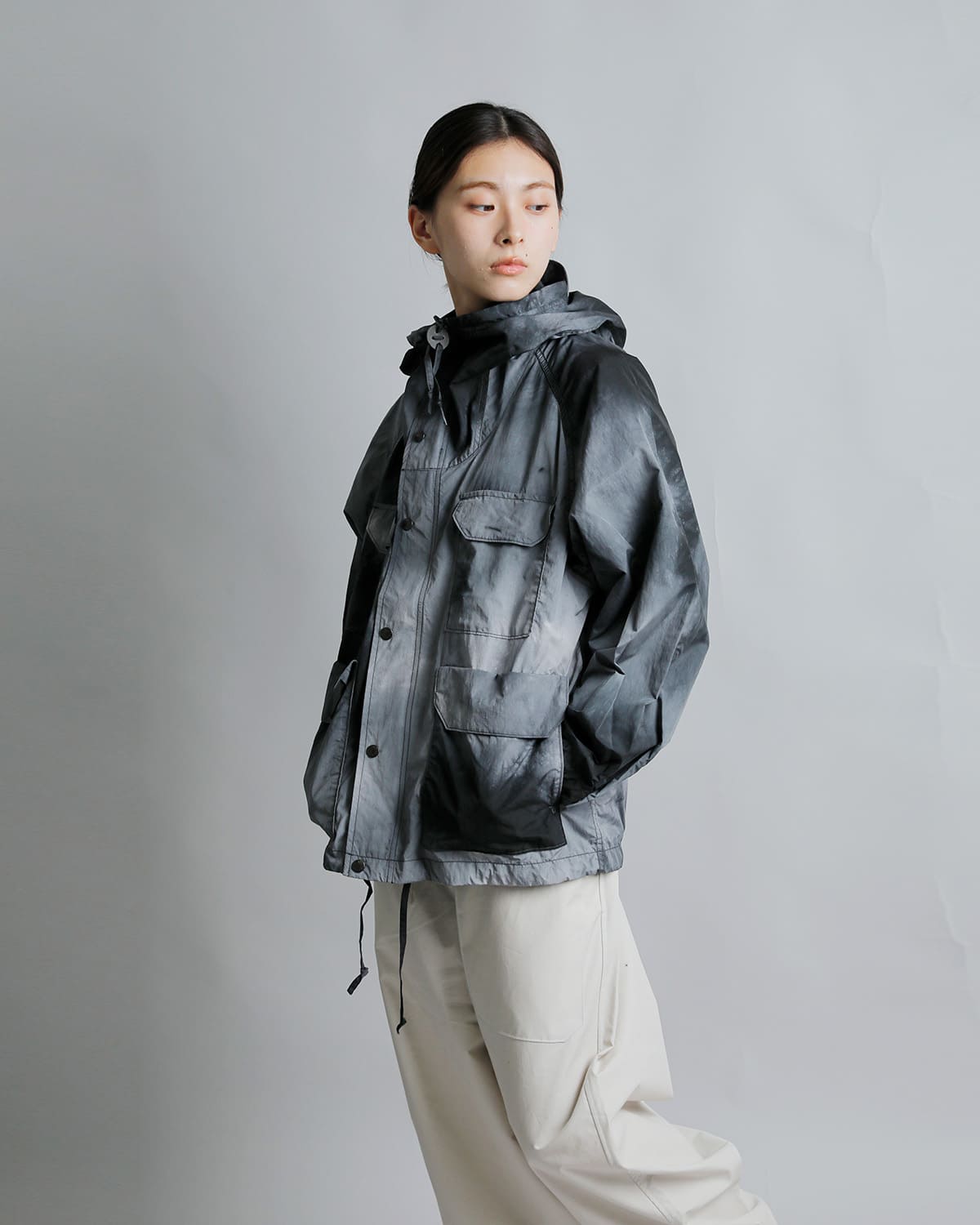 THE NORTH FACE PURPLE LABELアンイーブンダイ フィールド マウンテンパーカ Uneven Dyed Field Mountain Parka n26sa028