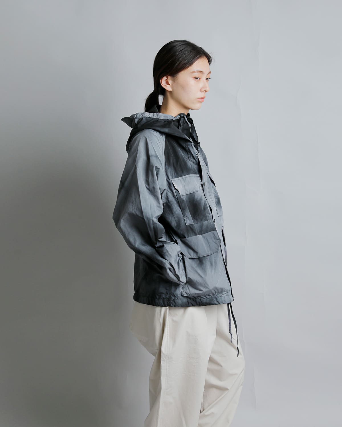 THE NORTH FACE PURPLE LABELアンイーブンダイ フィールド マウンテンパーカ Uneven Dyed Field Mountain Parka n26sa028