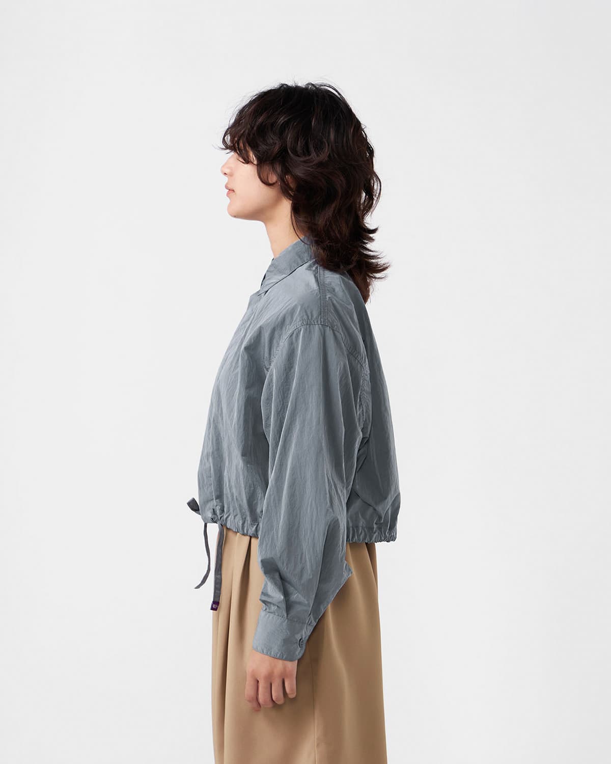 THE NORTH FACE PURPLE LABELナイロンタフタ フィールド クロップド シャツジャケット Nylon Taffeta Field Cropped Shirt Jacket n26sa036