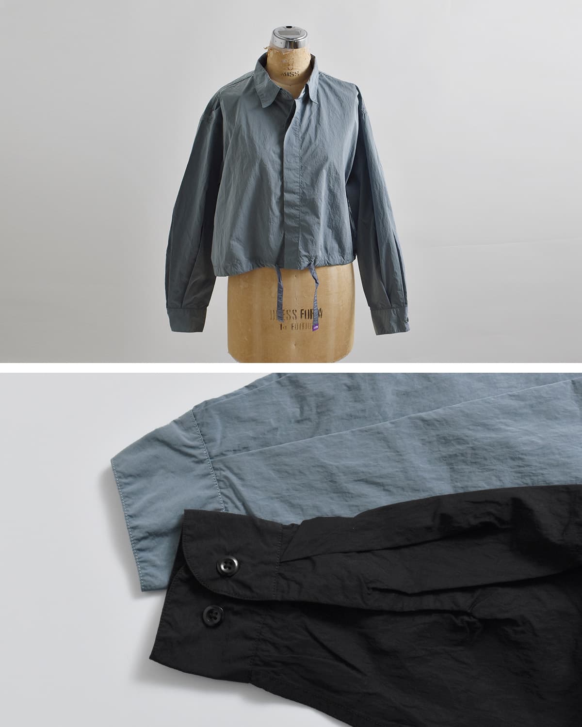 THE NORTH FACE PURPLE LABELナイロンタフタ フィールド クロップド シャツジャケット Nylon Taffeta Field Cropped Shirt Jacket n26sa036