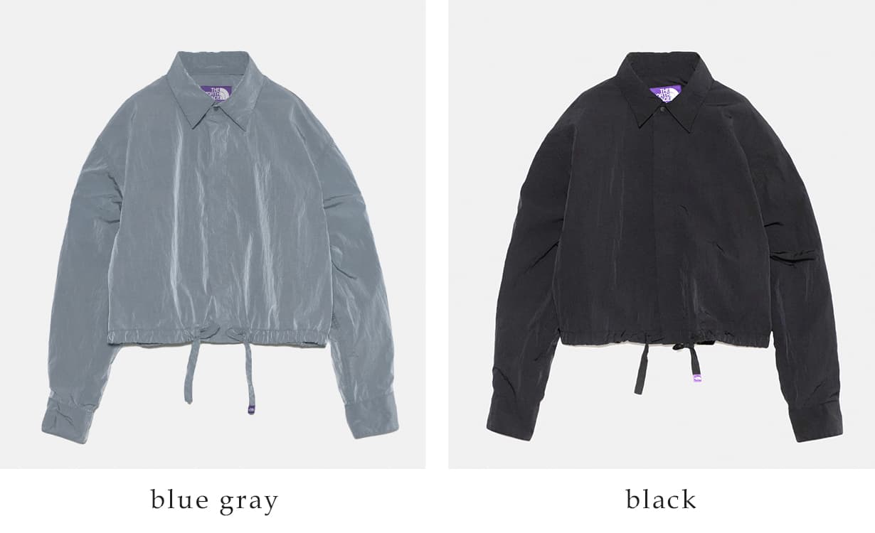 THE NORTH FACE PURPLE LABELナイロンタフタ フィールド クロップド シャツジャケット Nylon Taffeta Field Cropped Shirt Jacket n26sa036