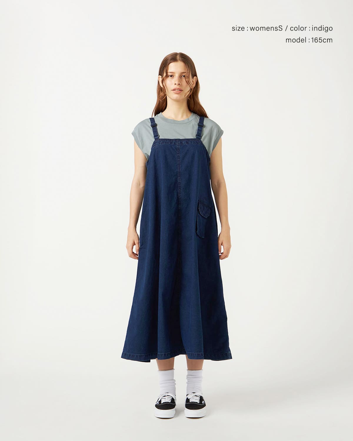 THE NORTH FACE PURPLE LABELウェザー フィールド ジャンパースカート Cotton Nylon Weather Field Jumper Dress n26sf063