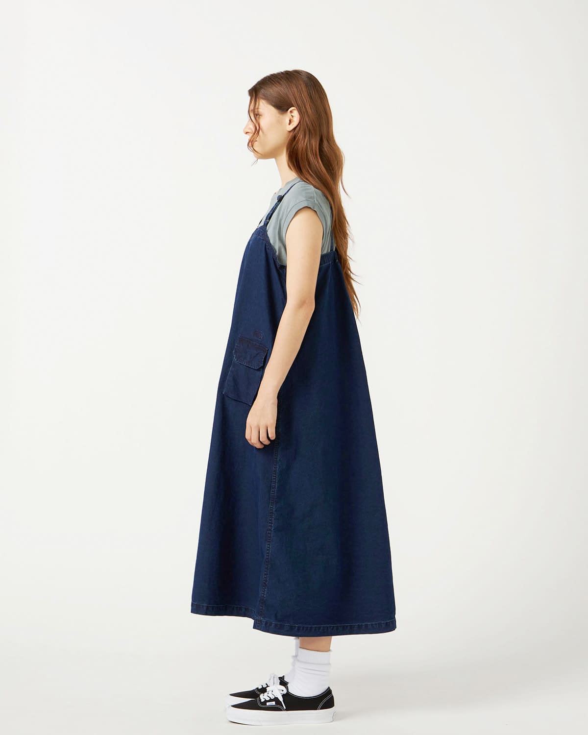 THE NORTH FACE PURPLE LABELウェザー フィールド ジャンパースカート Cotton Nylon Weather Field Jumper Dress n26sf063