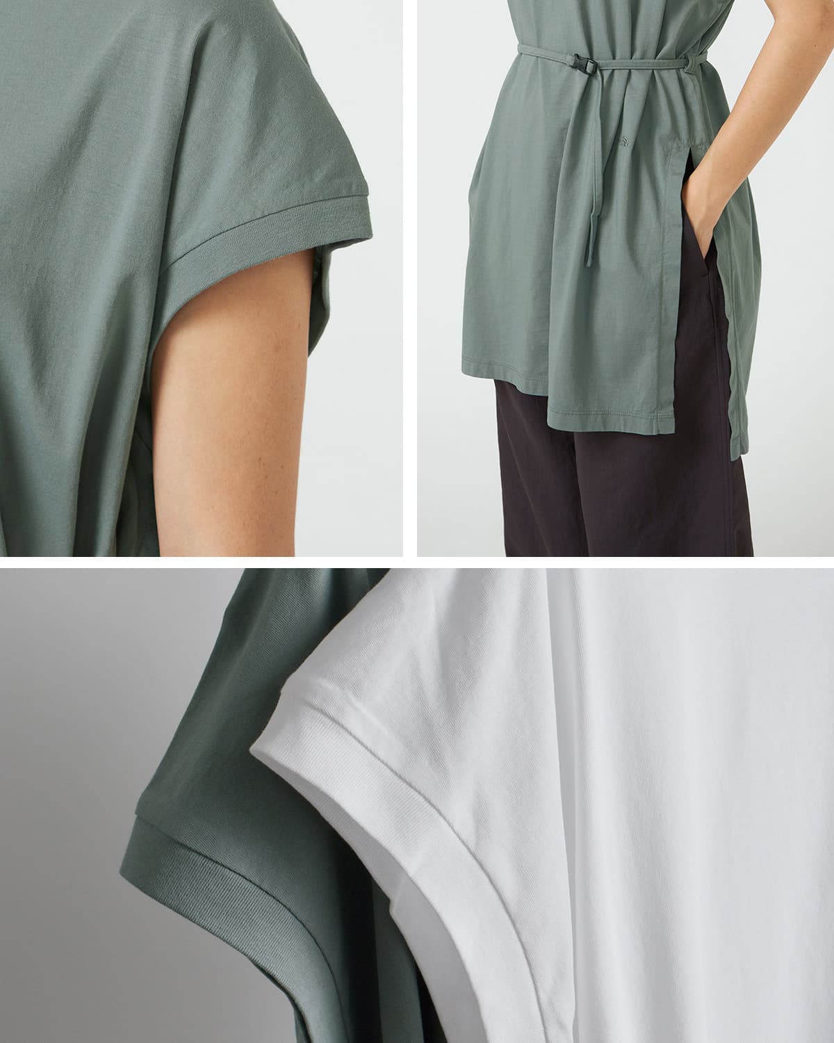 THE NORTH FACE PURPLE LABELオーガニックコットン フィールド ベルテッド ワンピース Garment Dyed Field Belted Dress n26sf070