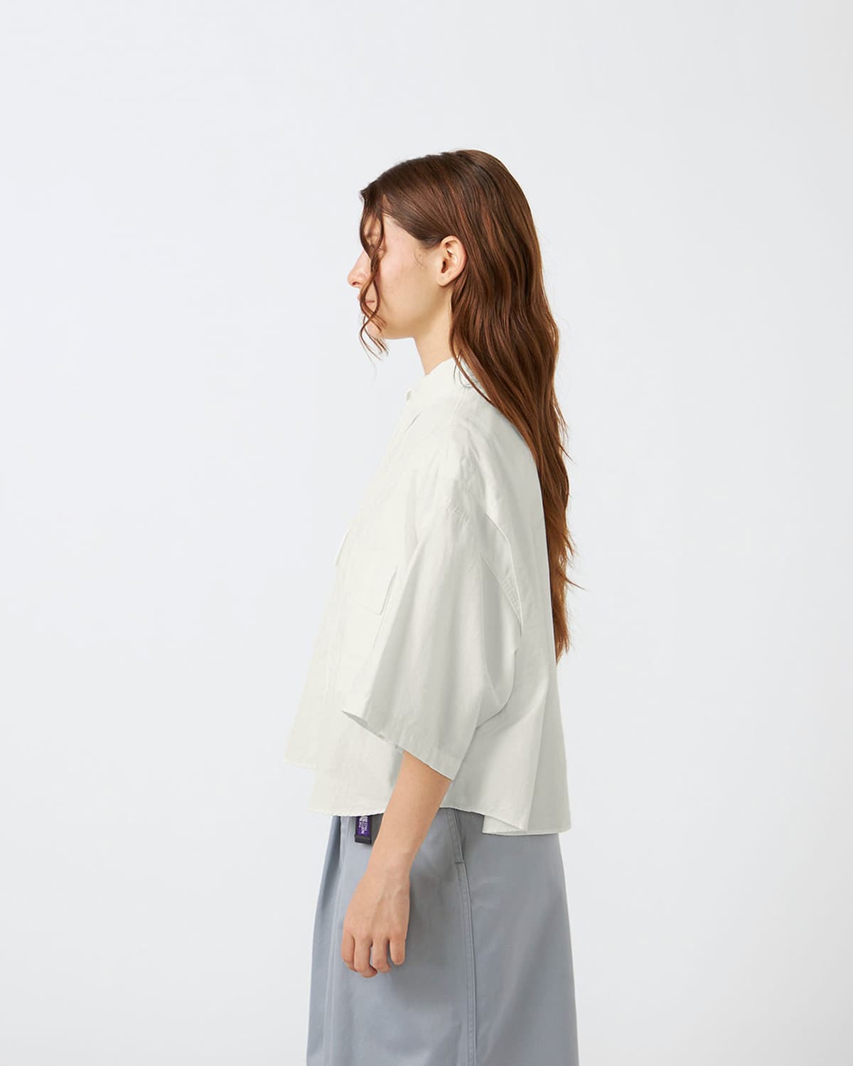 THE NORTH FACE PURPLE LABELボタンダウン フィールド 半袖クロップド シャツ Button Down Field S/S Cropped Shirt n26sg067