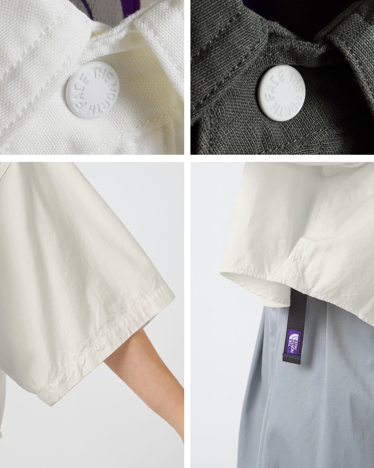 THE NORTH FACE PURPLE LABELボタンダウン フィールド 半袖クロップド シャツ Button Down Field S/S Cropped Shirt n26sg067