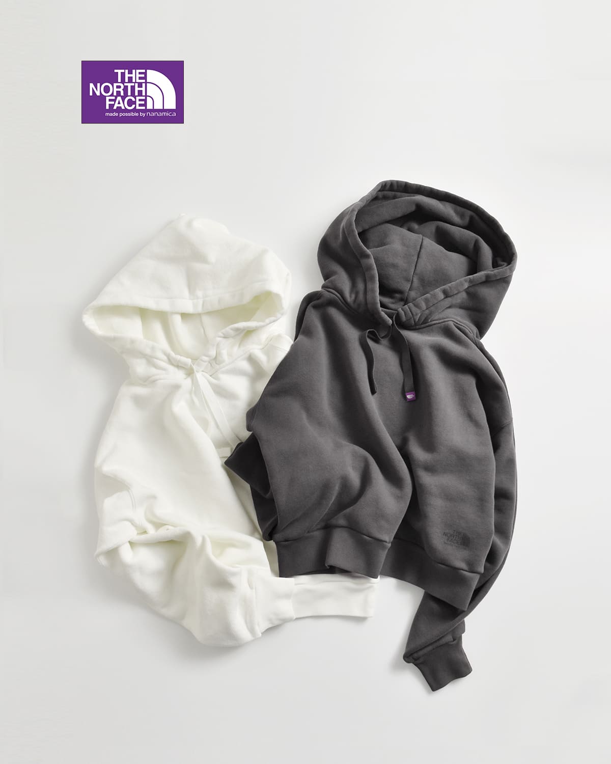 THE NORTH FACE PURPLE LABELコットン フィールド クロップド フーディ Garment Dyed Field Cropped Hoodie n26sh009