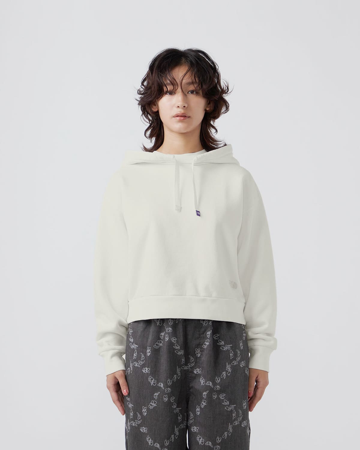 THE NORTH FACE PURPLE LABELコットン フィールド クロップド フーディ Garment Dyed Field Cropped Hoodie n26sh009