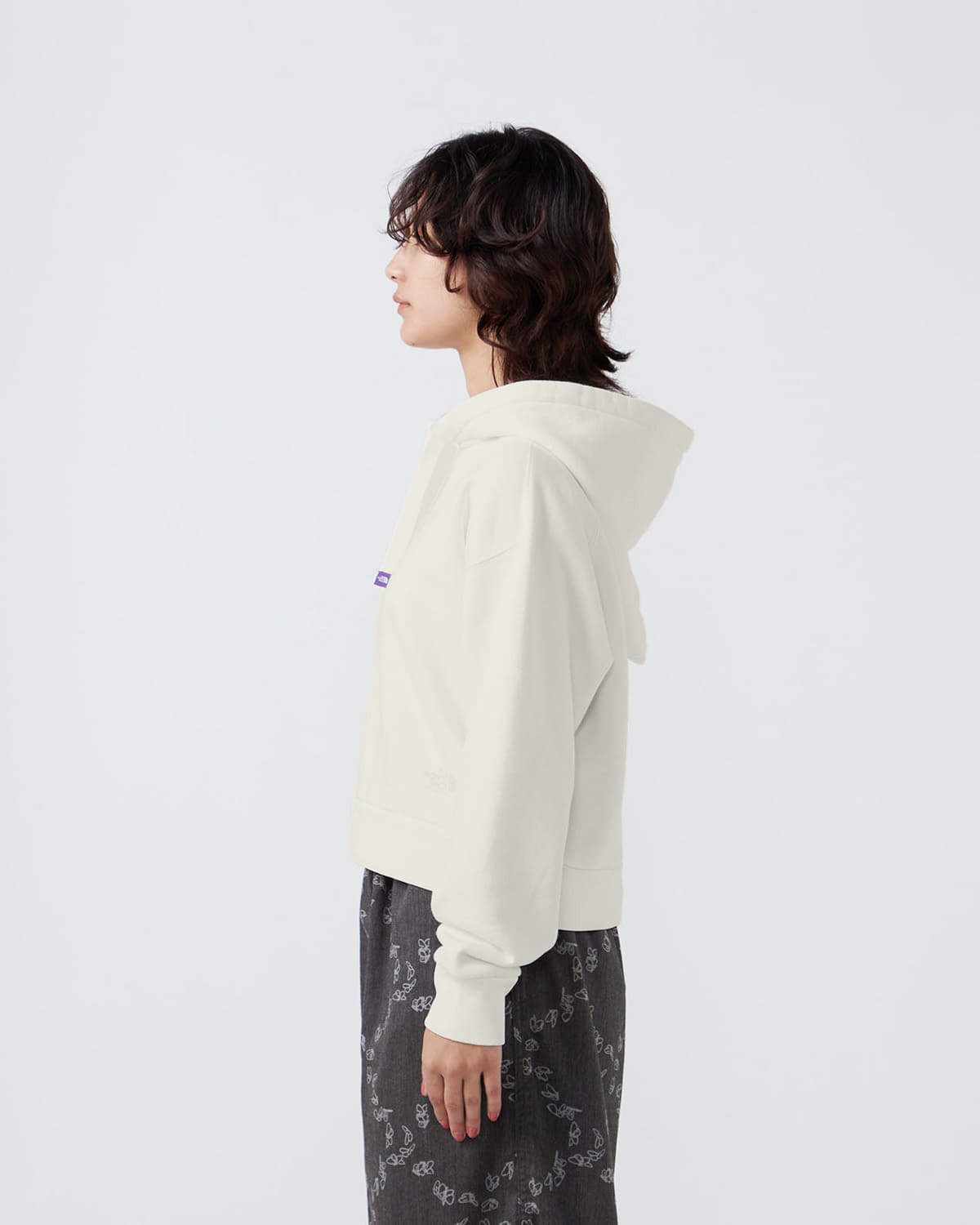 THE NORTH FACE PURPLE LABELコットン フィールド クロップド フーディ Garment Dyed Field Cropped Hoodie n26sh009