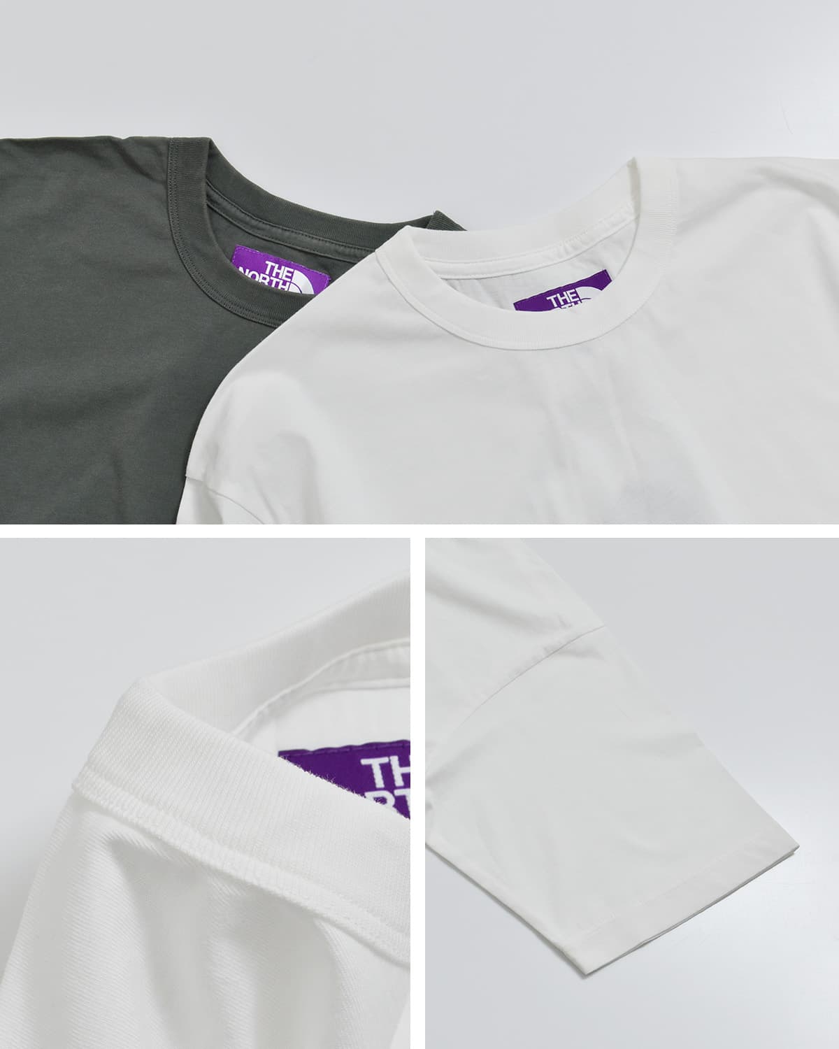 THE NORTH FACE PURPLE LABELオーガニックコットン レタード フィールド Tシャツ Garment Dyed Lettered Field Tee n26st041