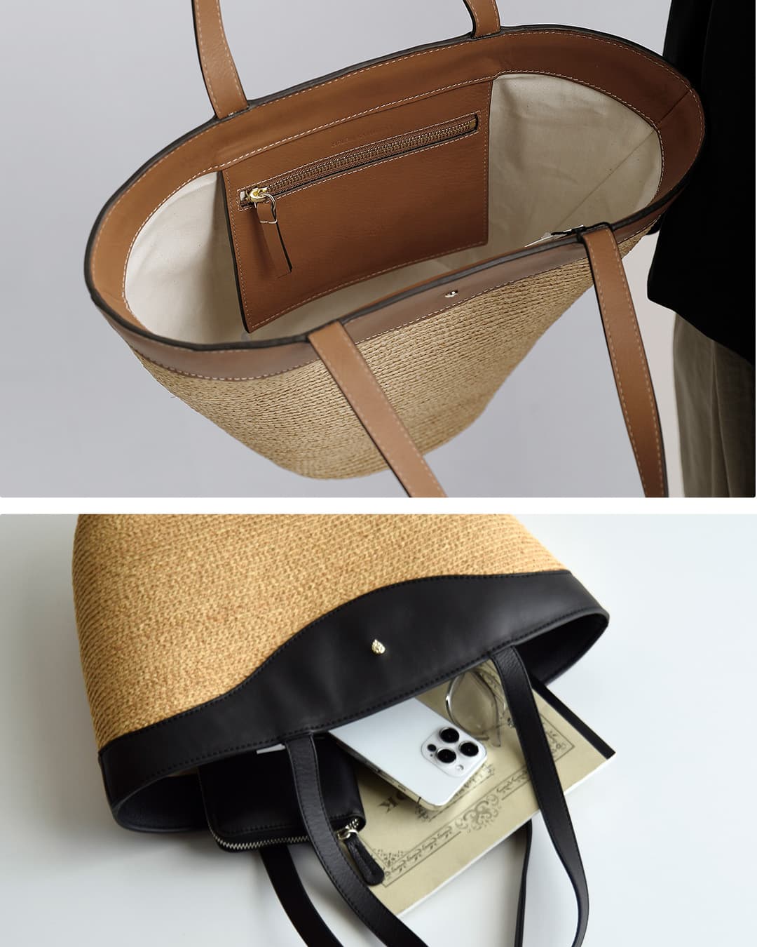 HELEN KAMINSKIラフィアブレード トートバッグ Nadee Raffia Braid Tote nadee-tote