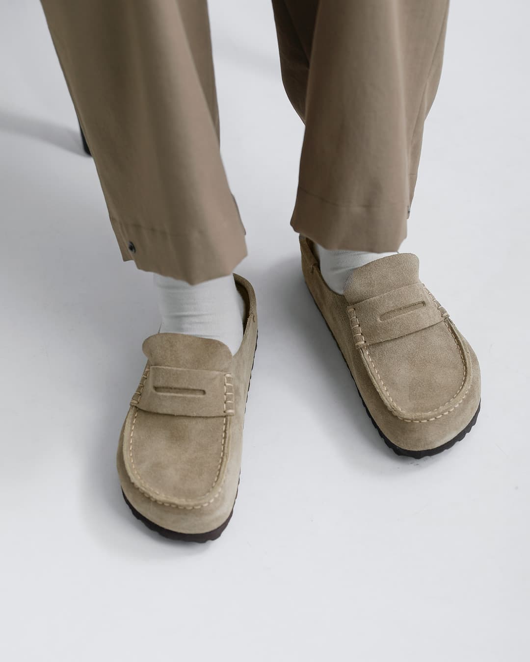 BIRKENSTOCK(ビルケンシュトック)ネープルズ ラップ スエードレザー ナロー クロッグサンダル NAPLES WRAPPED naples-wrapped