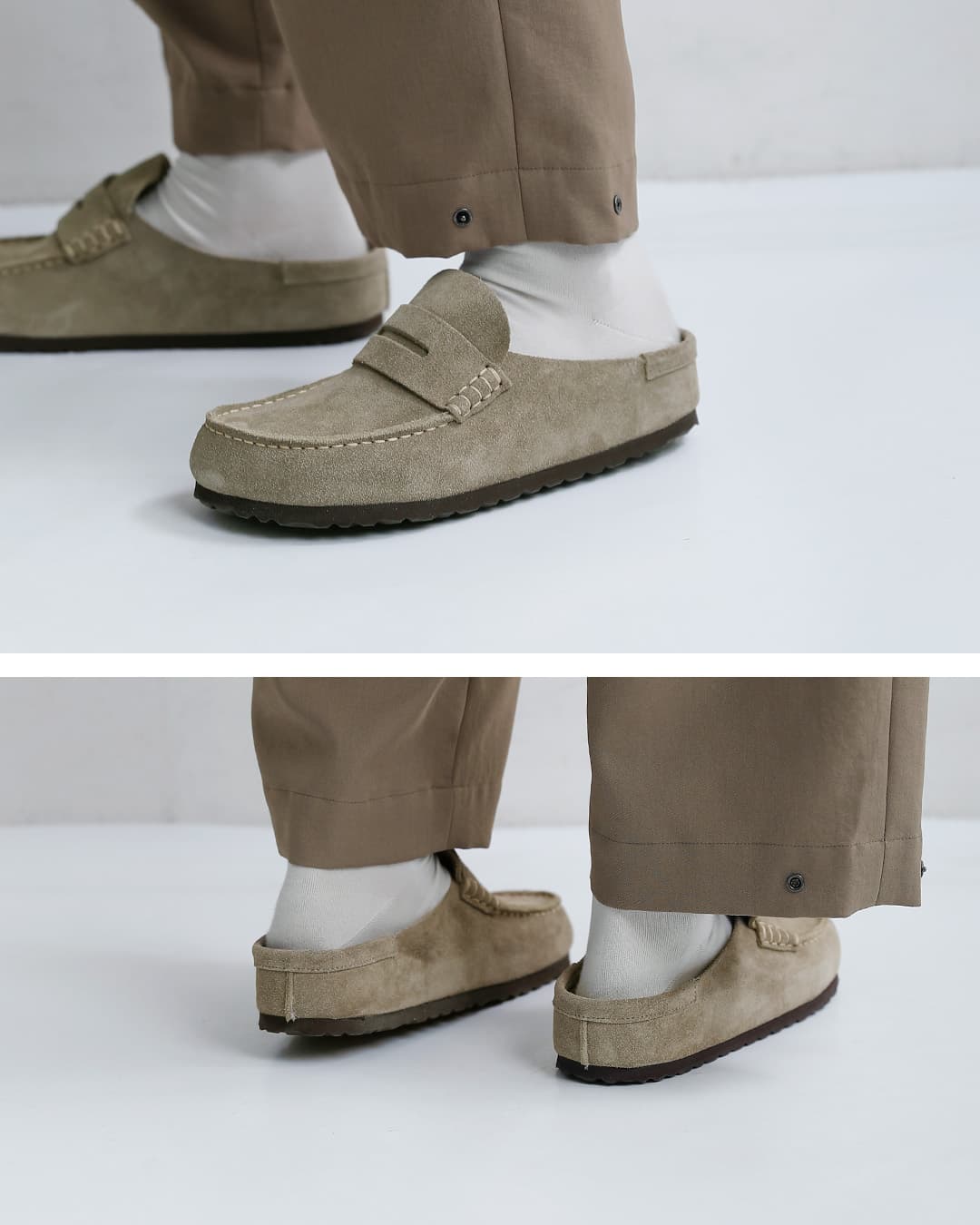BIRKENSTOCK(ビルケンシュトック)ネープルズ ラップ スエードレザー ナロー クロッグサンダル NAPLES WRAPPED naples-wrapped