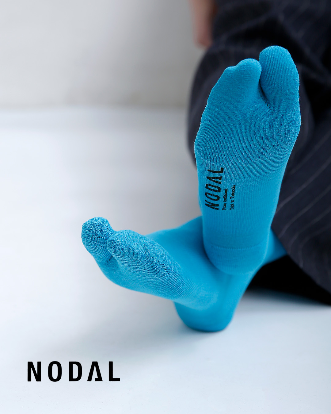 NODALクールマックス エコメイドファイバー ハイゲージパイル ソックス Cool Max Ecomadefiber Socks nd23x006