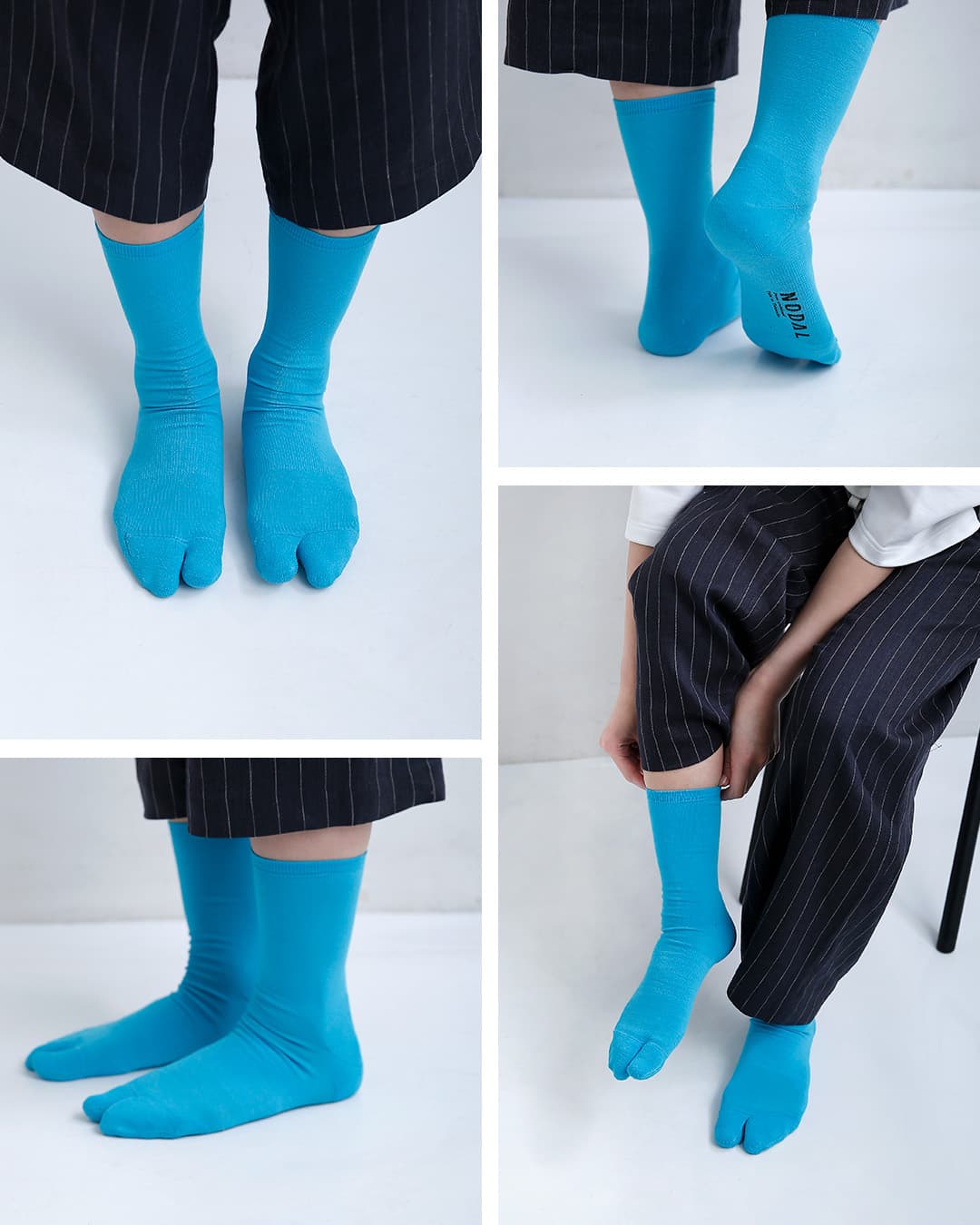 NODALクールマックス エコメイドファイバー ハイゲージパイル ソックス Cool Max Ecomadefiber Socks nd23x006