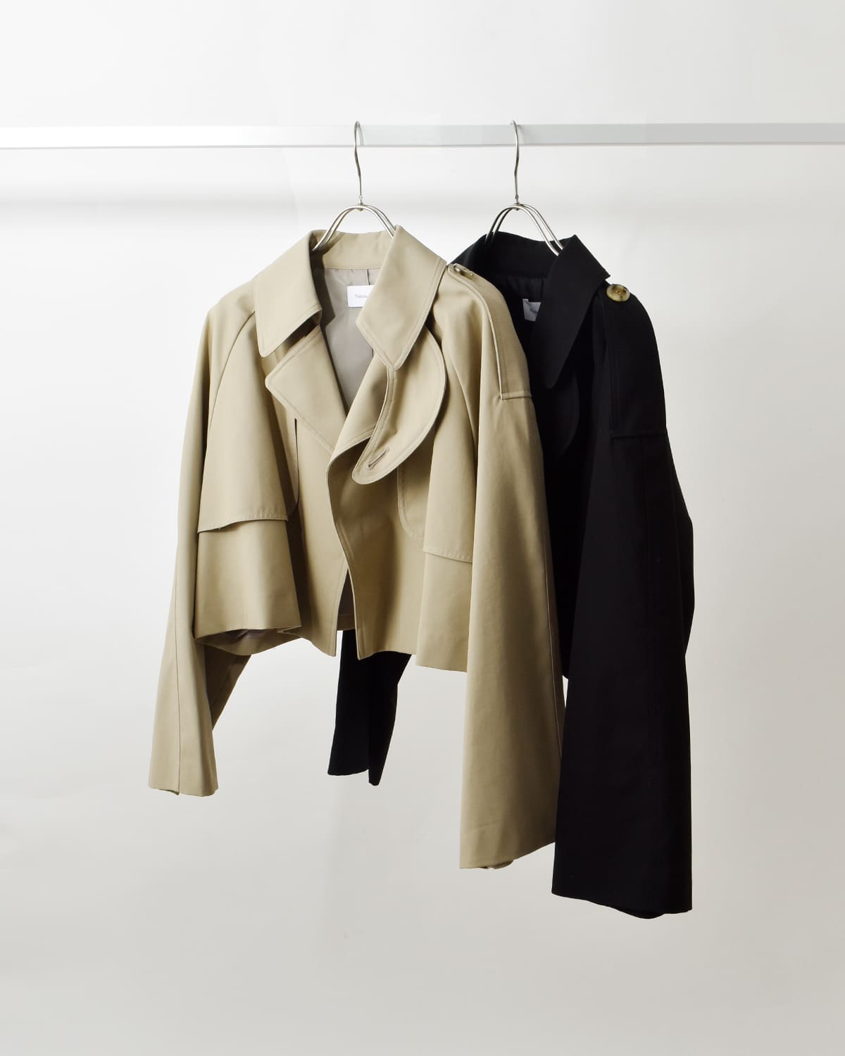 Nicolas Jenson(ニコラジェンソン)ハイツイストコットンショートジャケット “HIGH TWIST COTTON SHORT JACKET” nj10-21b-010