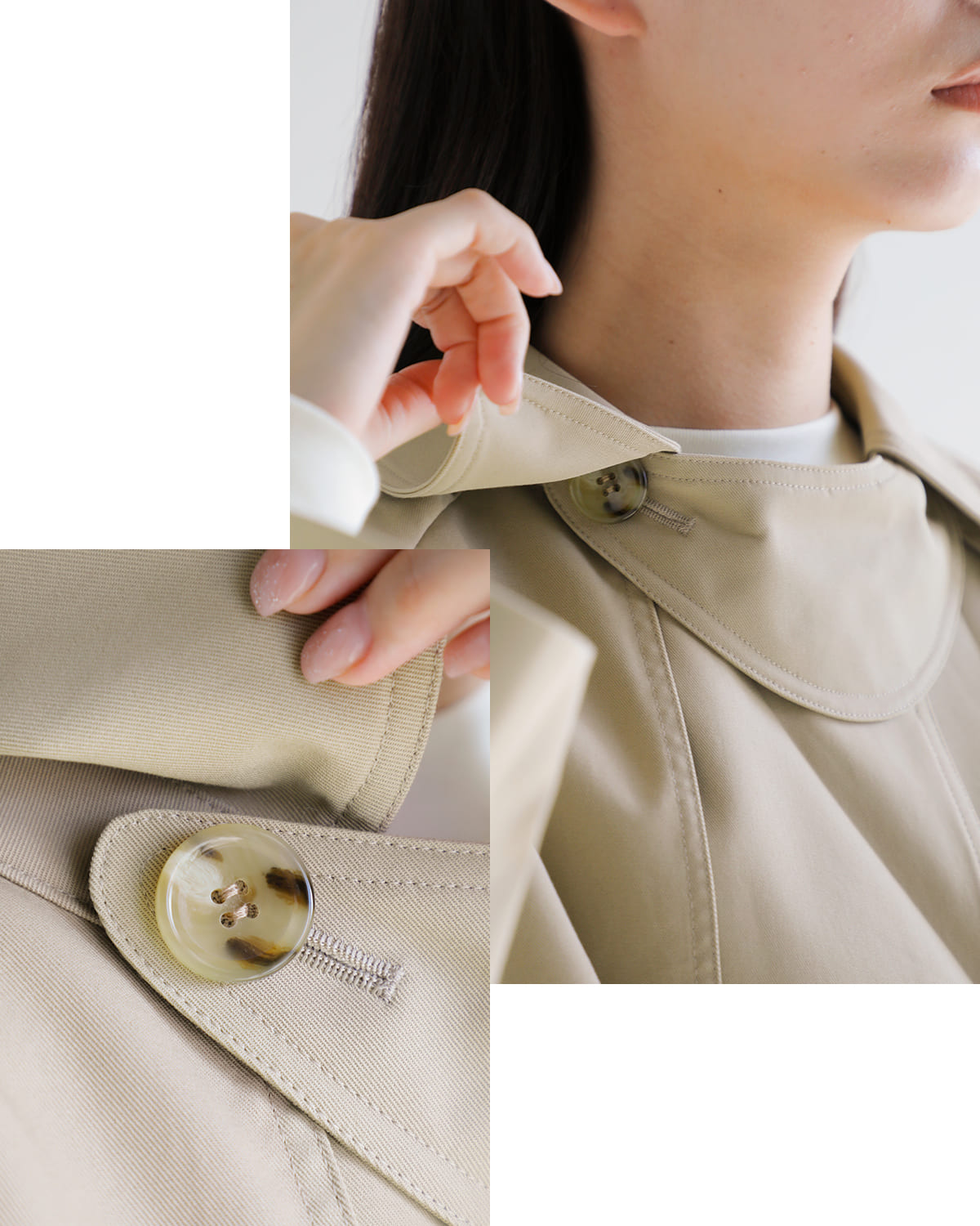 Nicolas Jenson(ニコラジェンソン)ハイツイストコットンショートジャケット “HIGH TWIST COTTON SHORT JACKET” nj10-21b-010