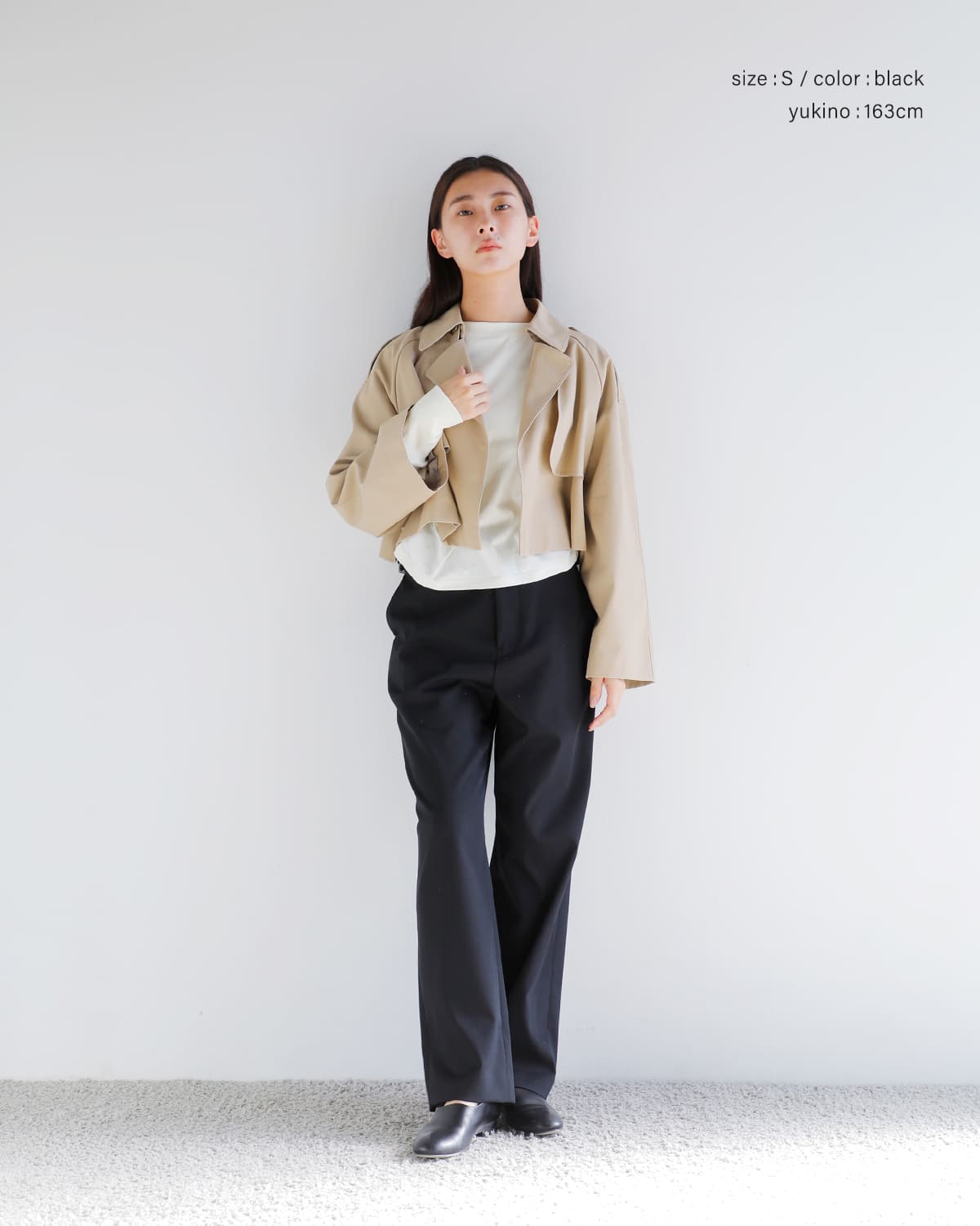 Nicolas Jenson(ニコラジェンソン)チューニングハイウエストトラウザーパンツ “Tuning High Waisted Trouser” nj30-23c-002