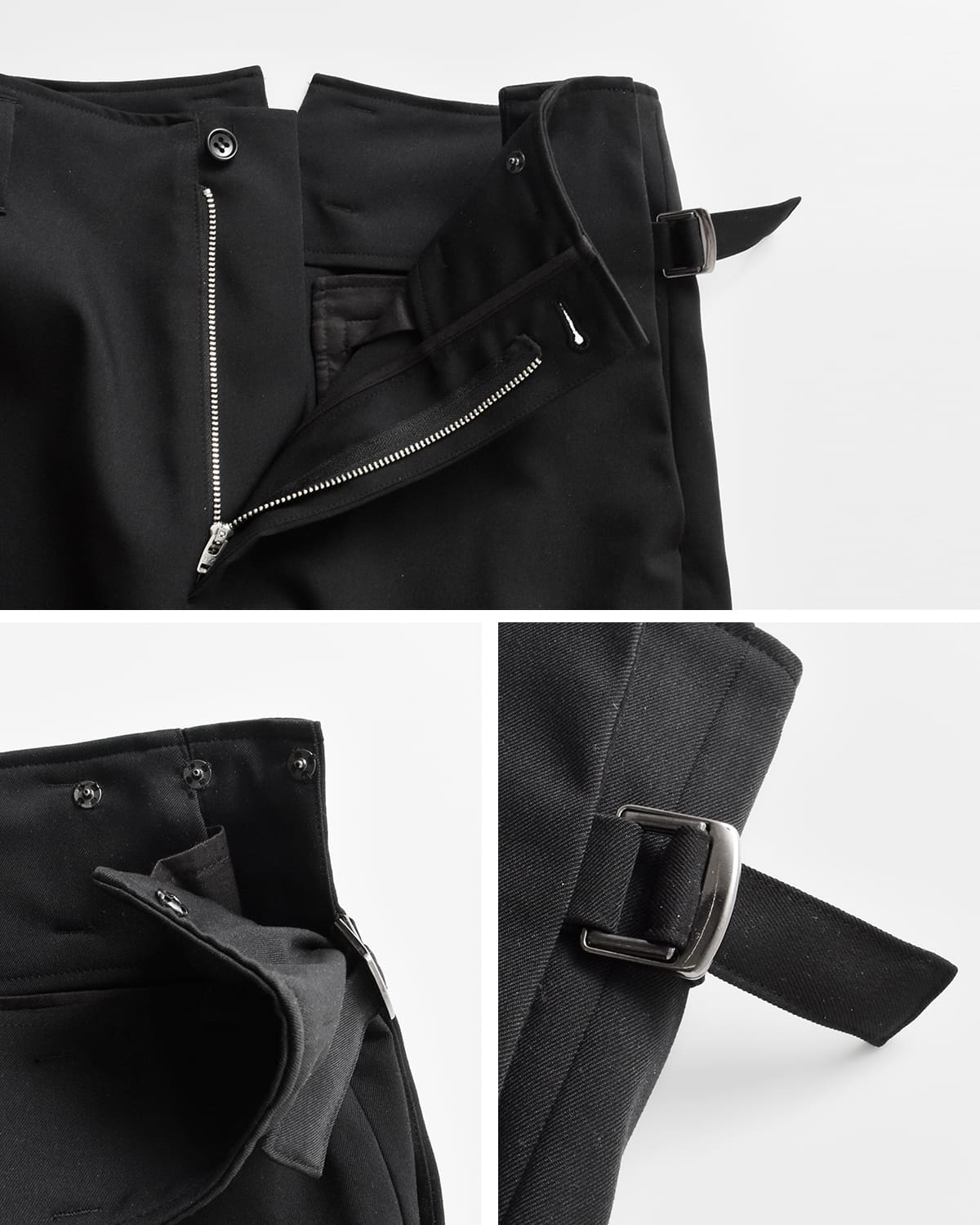 Nicolas Jenson(ニコラジェンソン)チューニングハイウエストトラウザーパンツ “Tuning High Waisted Trouser” nj30-23c-002