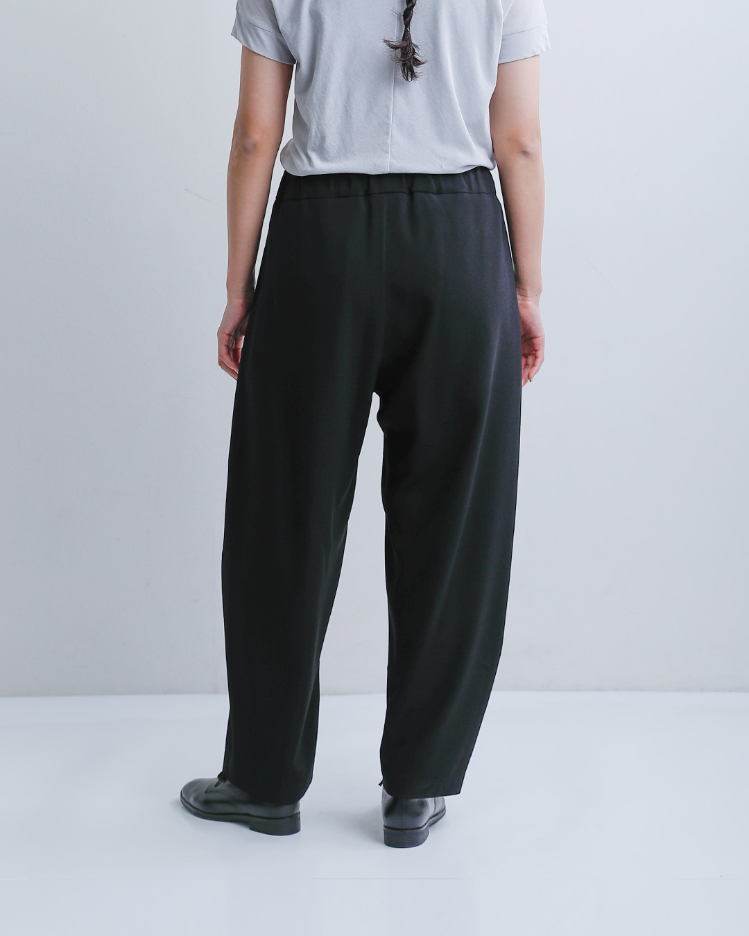 NO CONTROL AIR(ノーコントロールエアー)ライトクレープダブルクロス ワイドテーパード モモヤマパンツ nk-nc9843pf