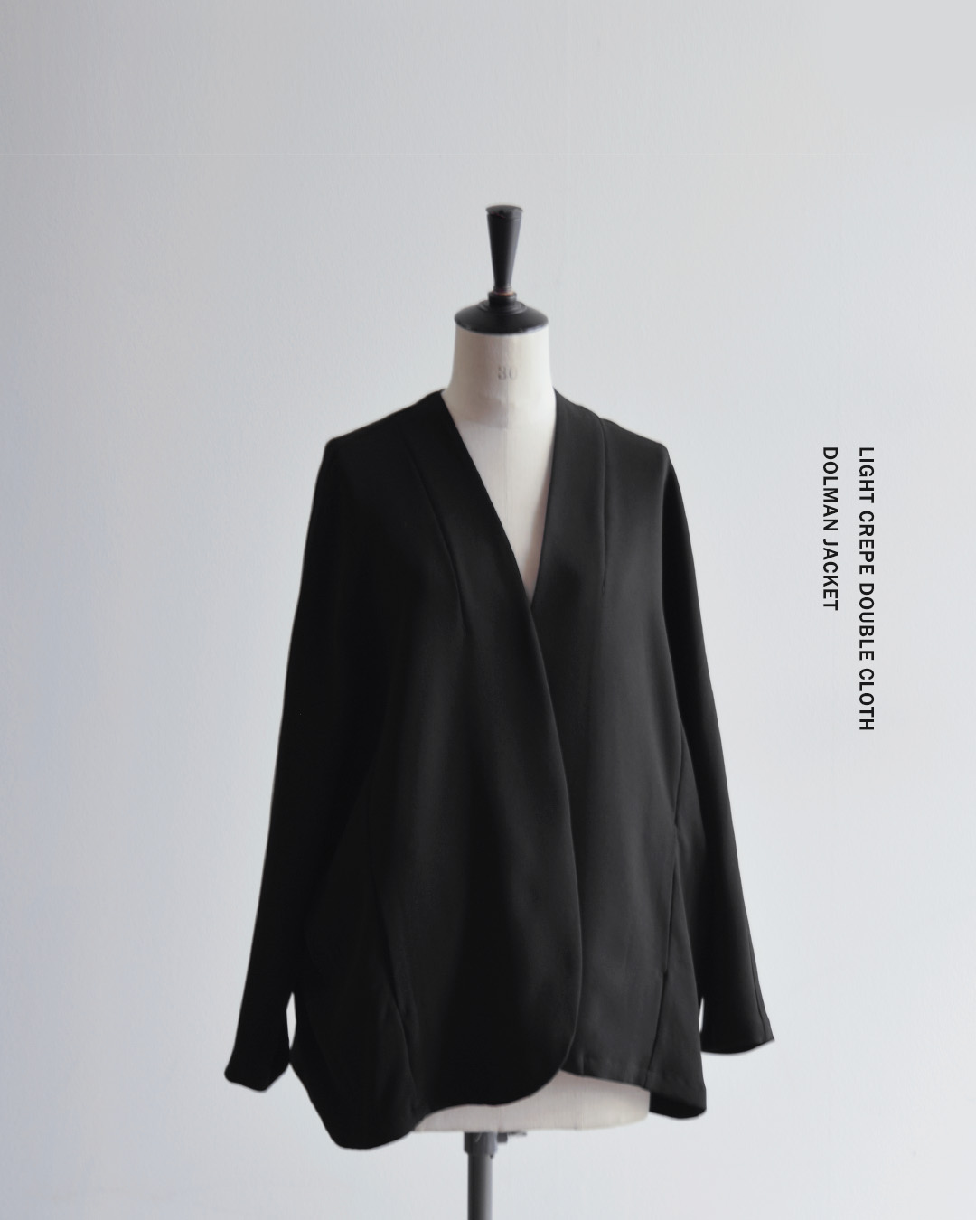 NO CONTROL AIR(ノーコントロールエアー)ライトクレープダブルクロス ドルマン ジャケット nk-nc9846jk