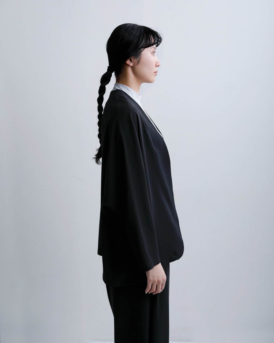 NO CONTROL AIR(ノーコントロールエアー)ライトクレープダブルクロス ドルマン ジャケット nk-nc9846jk