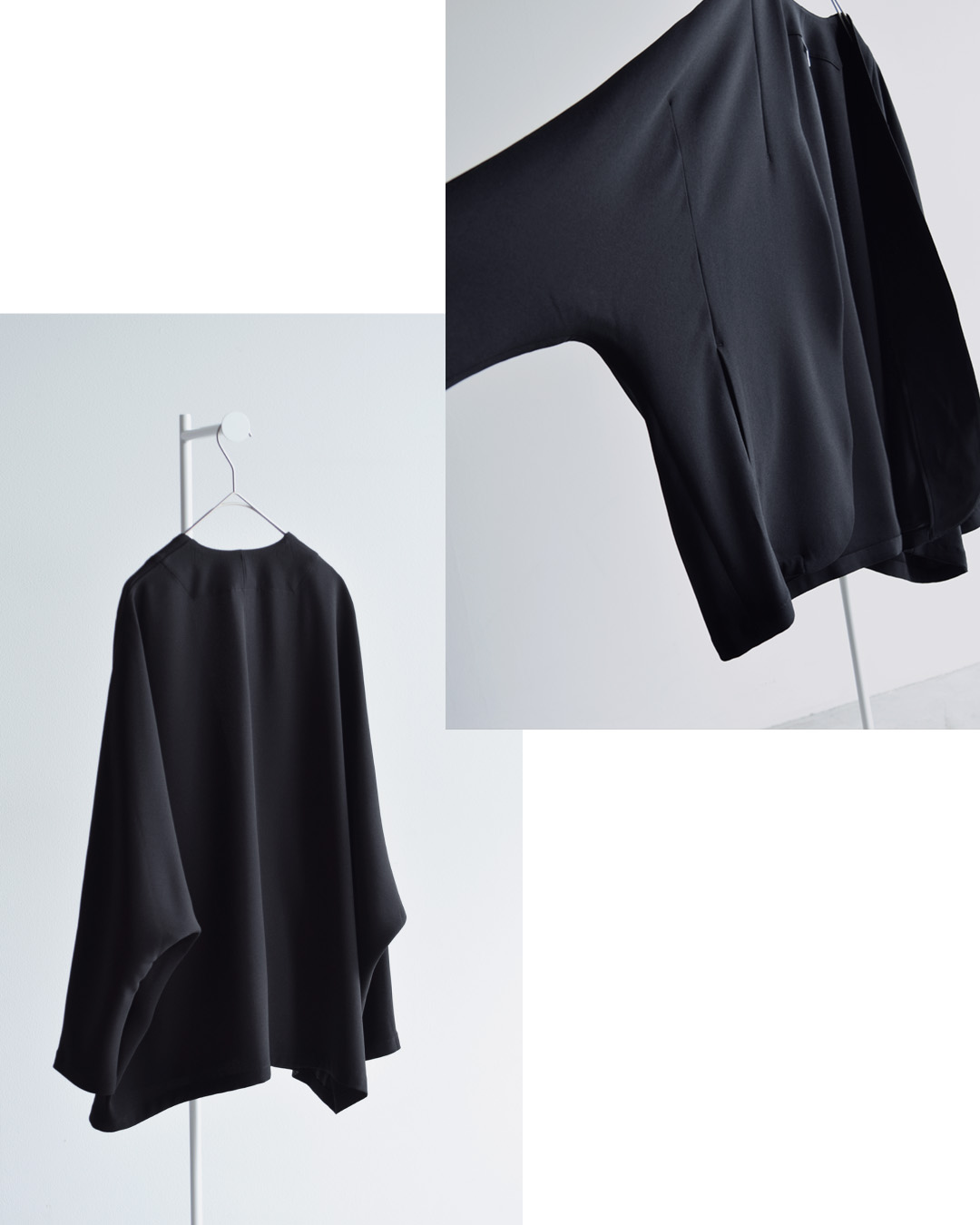 NO CONTROL AIR(ノーコントロールエアー)ライトクレープダブルクロス ドルマン ジャケット nk-nc9846jk