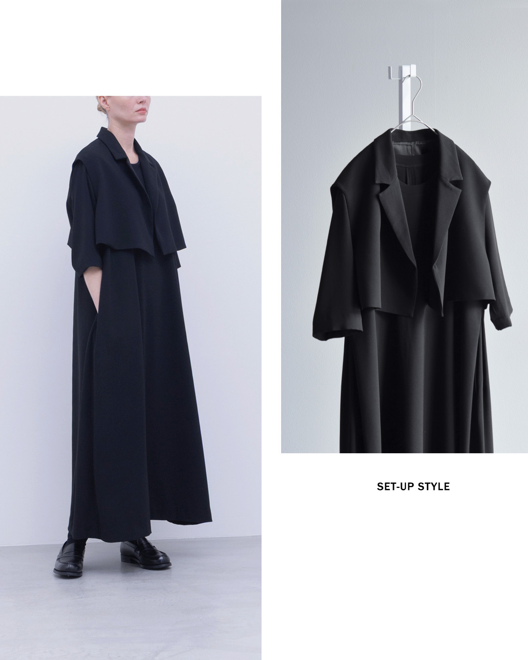 NO CONTROL AIR(ノーコントロールエアー)ライトクレープダブルクロス テーラードベスト nk-nc9849vt