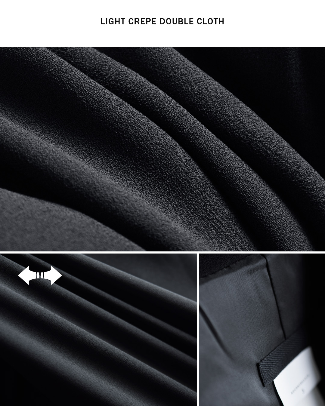 NO CONTROL AIR(ノーコントロールエアー)ライトクレープダブルクロス テーラードベスト nk-nc9849vt