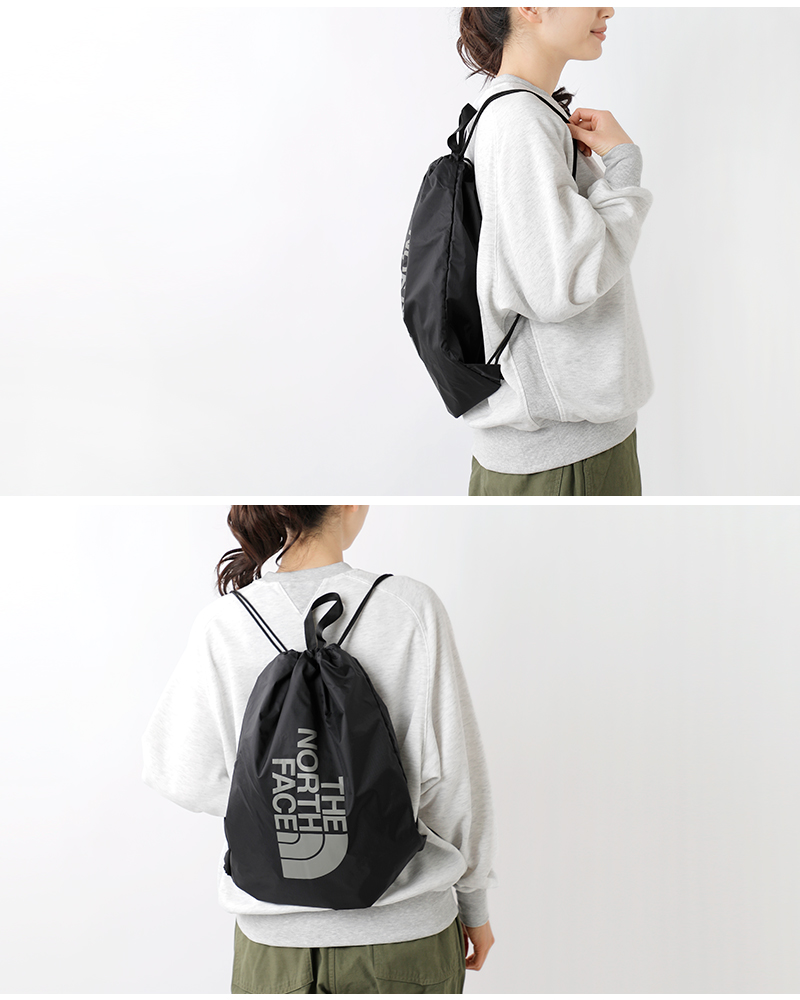 THE NORTH FACE(ノースフェイス)70デニールリップストップナイロンナップサック“PFSacPack”nm62413