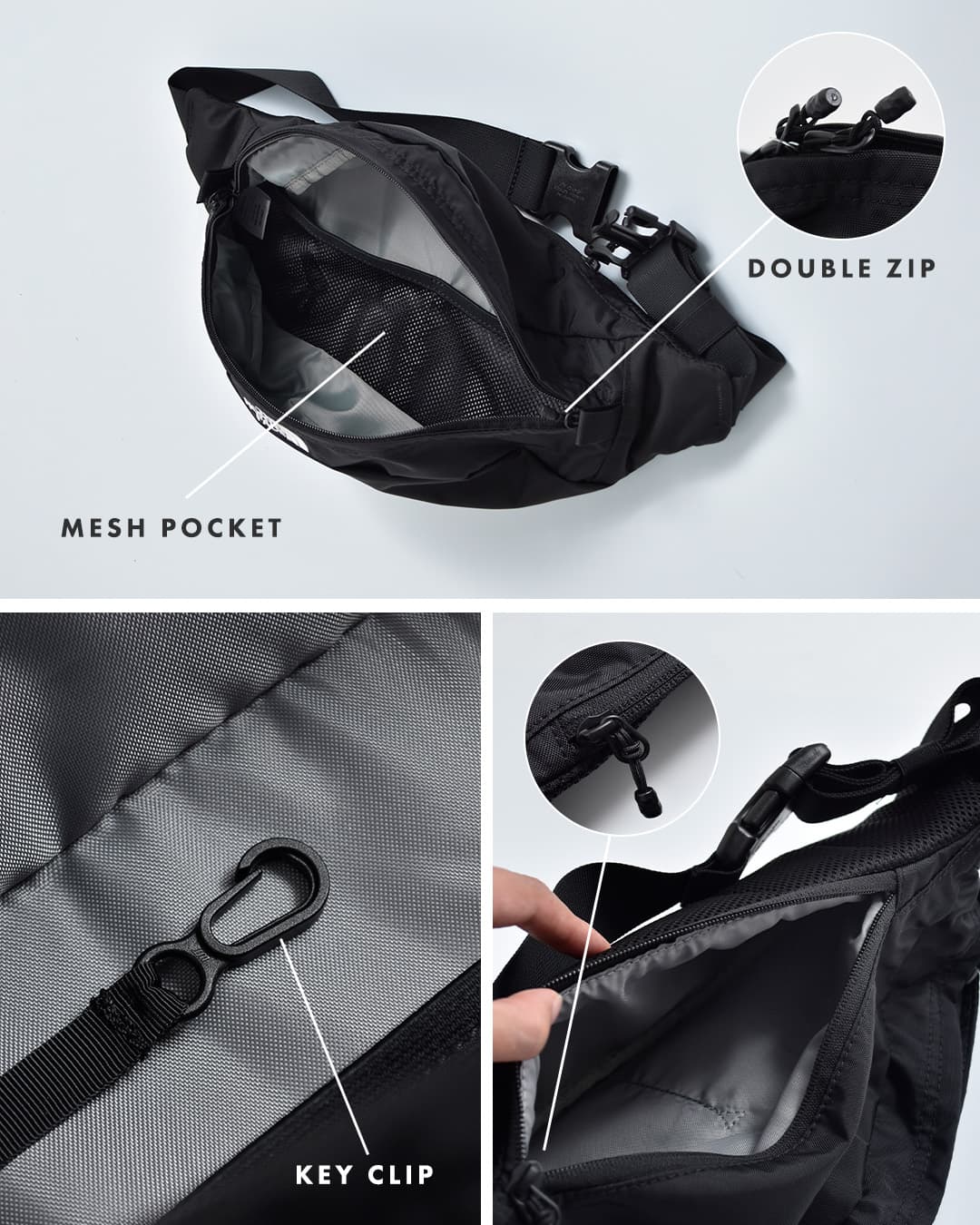 THE NORTH FACEスウィープ ウエストバッグ 4L Sweep nm72304