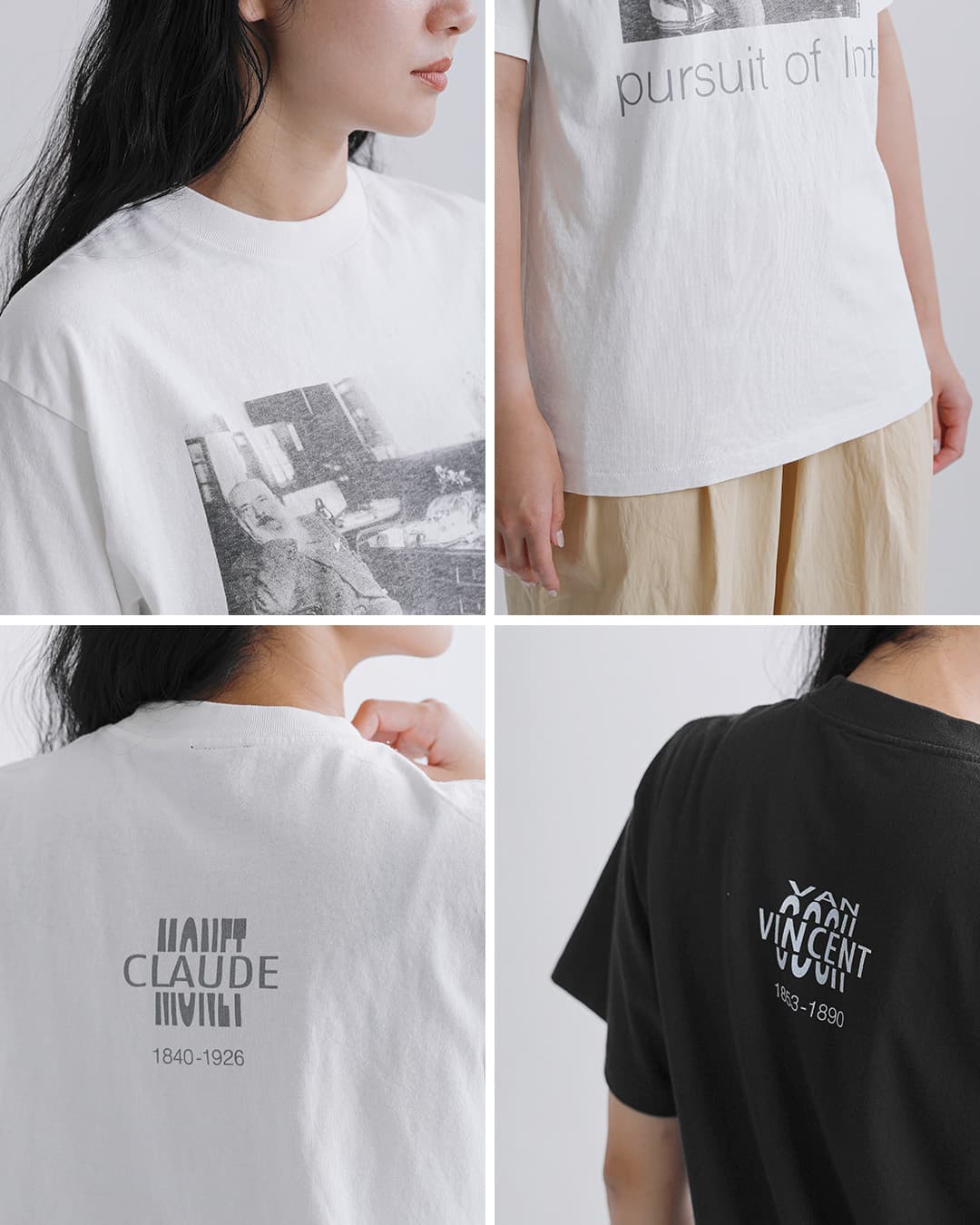 NOT OEM(ノットオーイーエム)コットン アート プリント Tシャツ not-106-107-108-111
