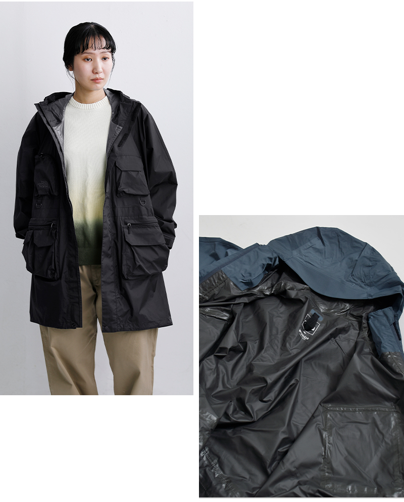 THE NORTH FACE(ノースフェイス)防水透湿ウーロスフィールドユーティリティポンチョ“WUROSFieldUtilityPoncho”np12532
