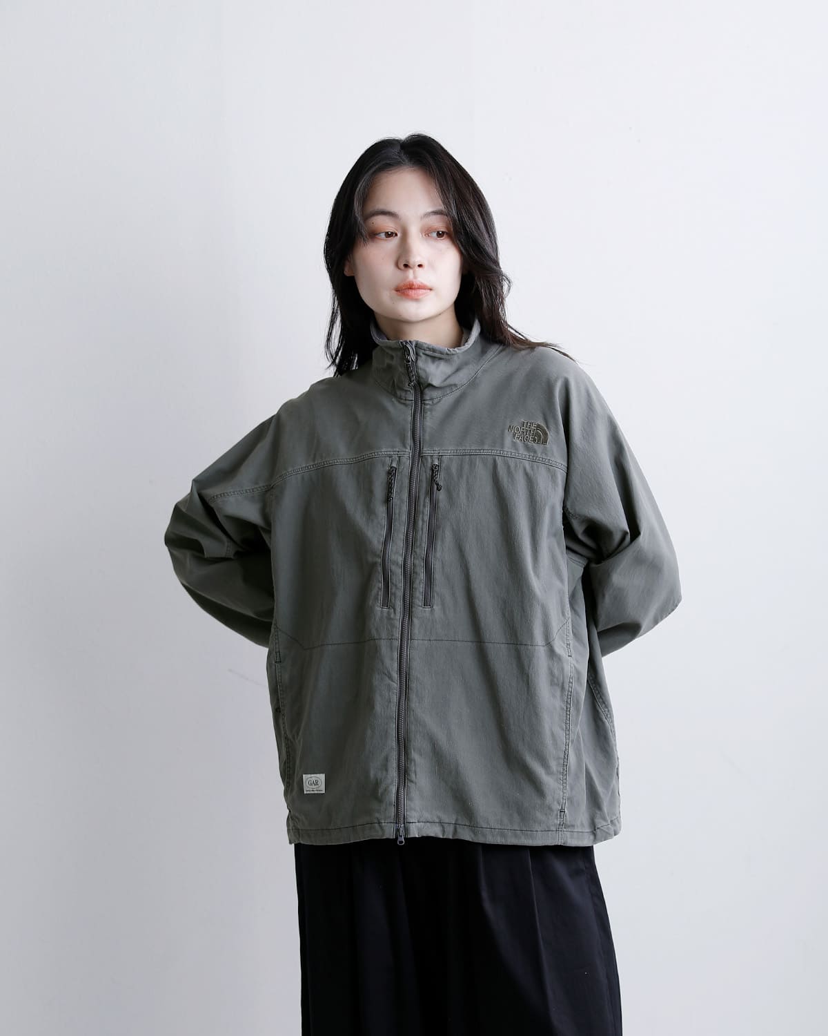 THE NORTH FACE撥水 ストレッチ GAR フェーデッド ソフトシェル ジャケット GAR Faded Softshell Jacket np22666