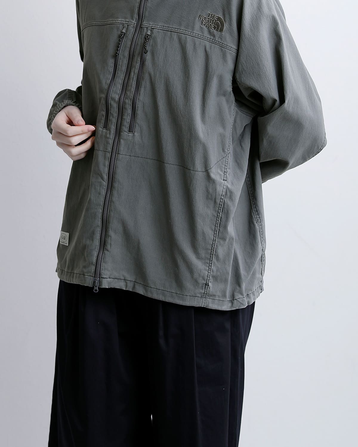 THE NORTH FACE撥水 ストレッチ GAR フェーデッド ソフトシェル ジャケット GAR Faded Softshell Jacket np22666