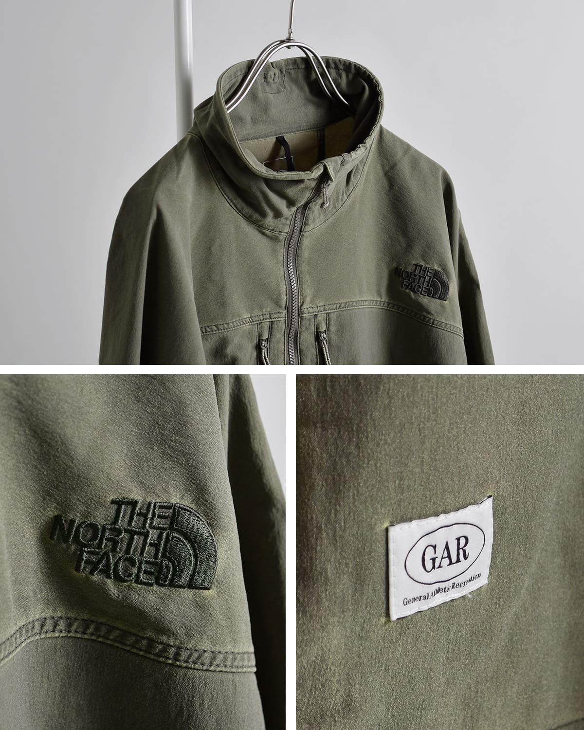 THE NORTH FACE撥水 ストレッチ GAR フェーデッド ソフトシェル ジャケット GAR Faded Softshell Jacket np22666