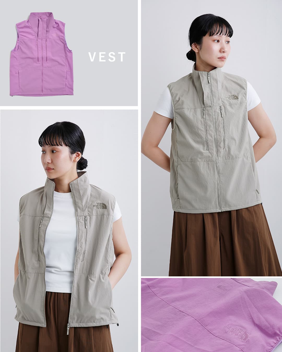 THE NORTH FACE(ノースフェイス)UVケア 3way スワッシュジャケット Swash Jacket npw22605