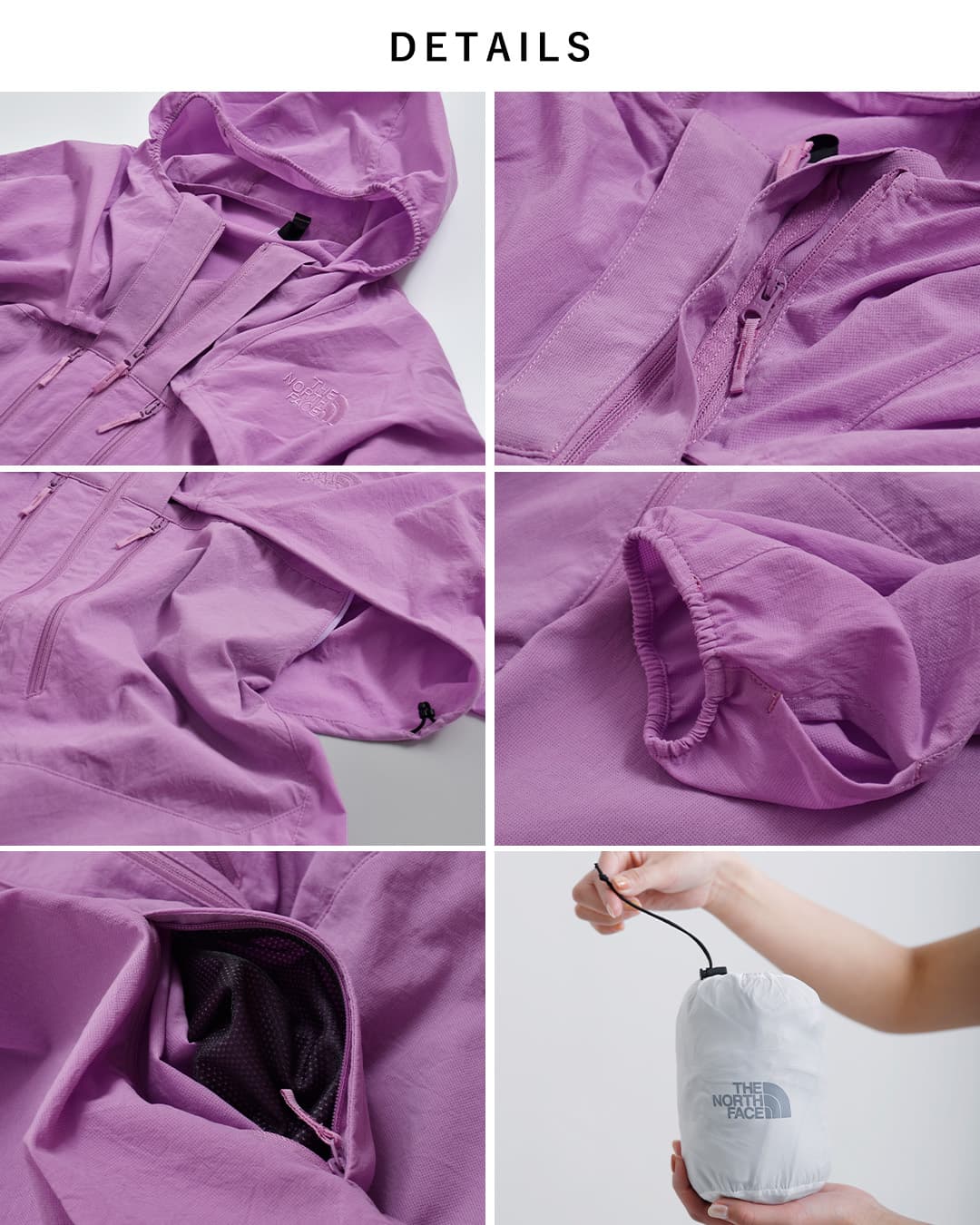 THE NORTH FACE(ノースフェイス)UVケア 3way スワッシュジャケット Swash Jacket npw22605