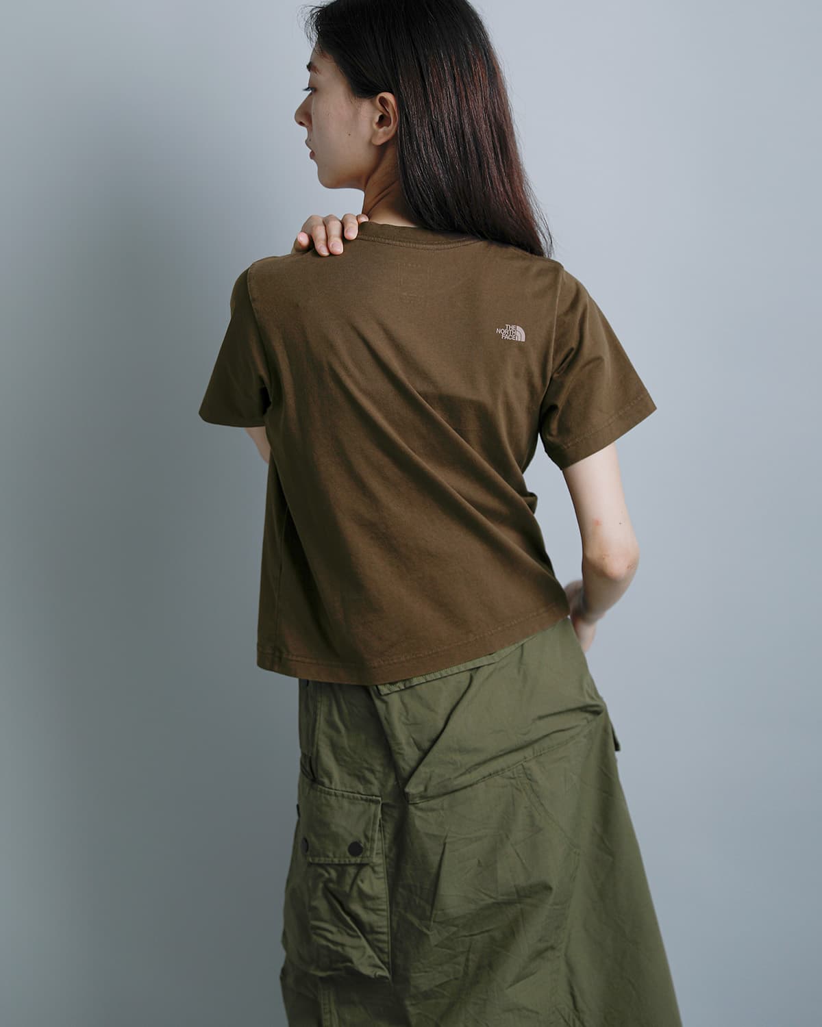 THE NORTH FACEGAR スモーラー タイポグラフィック ショートスリーブ Tシャツ GAR Smaller Typographic S/S Tee nt32667