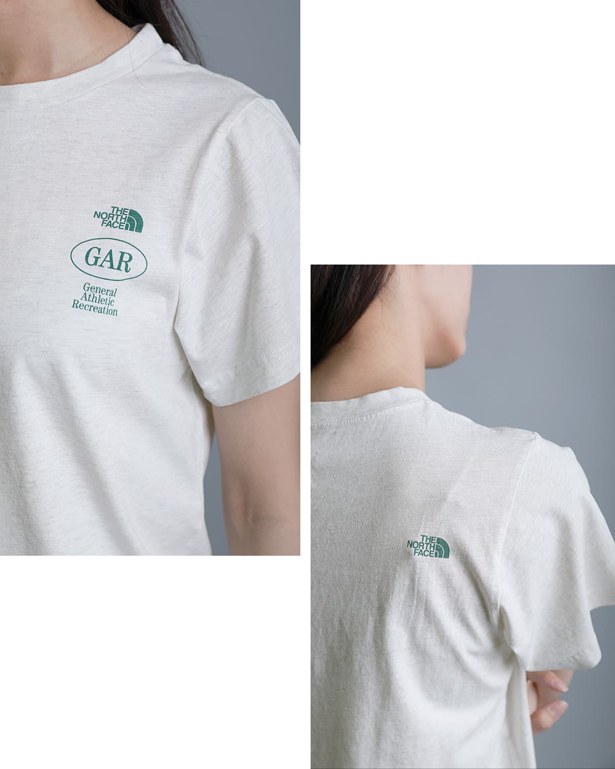 THE NORTH FACEGAR スモーラー タイポグラフィック ショートスリーブ Tシャツ GAR Smaller Typographic S/S Tee nt32667