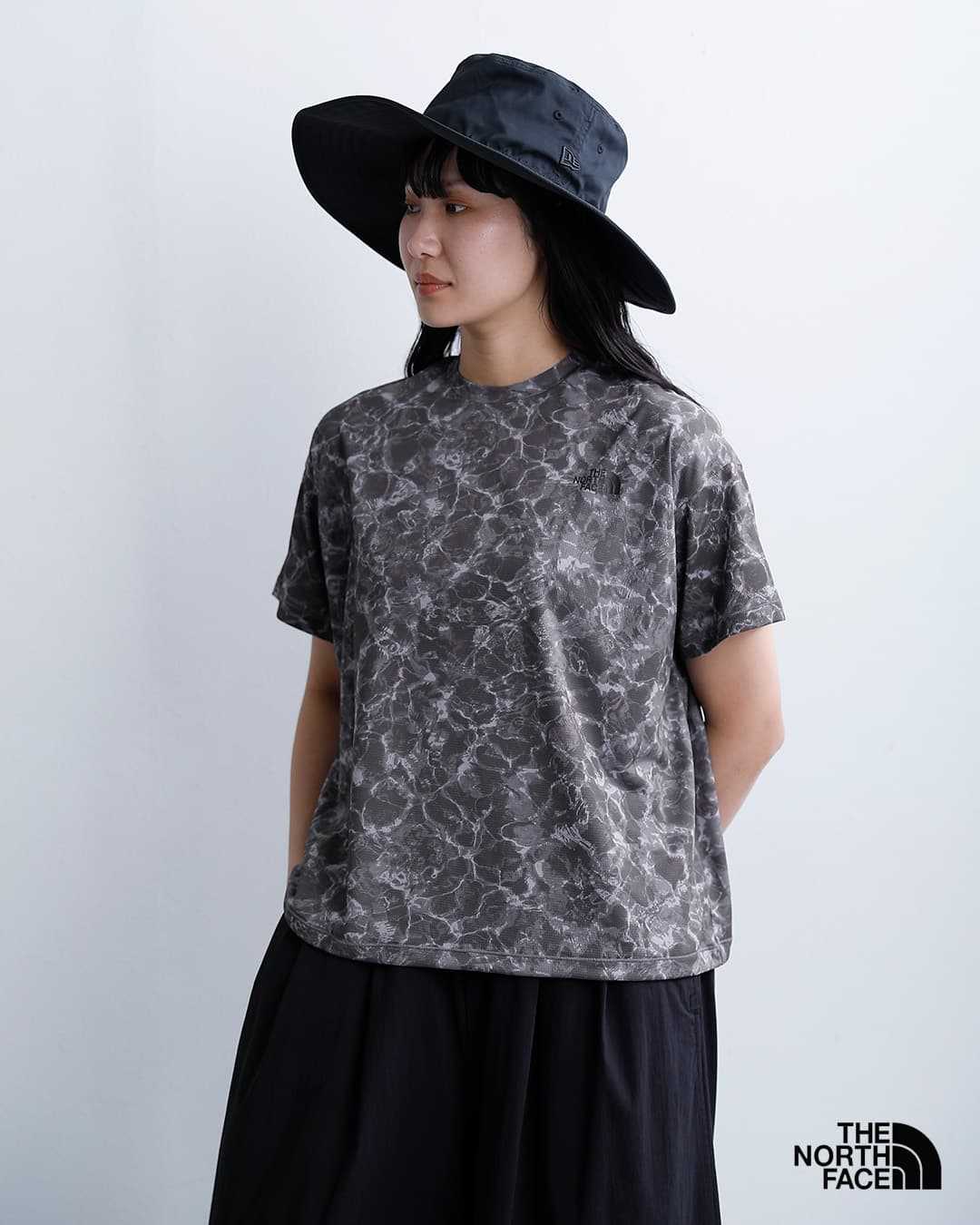 THE NORTH FACEUVケア 抗菌防臭 速乾 ショートスリーブ ノベルティーハイカーズ Tシャツ S/S Novelty Hikers Tee ntw12605