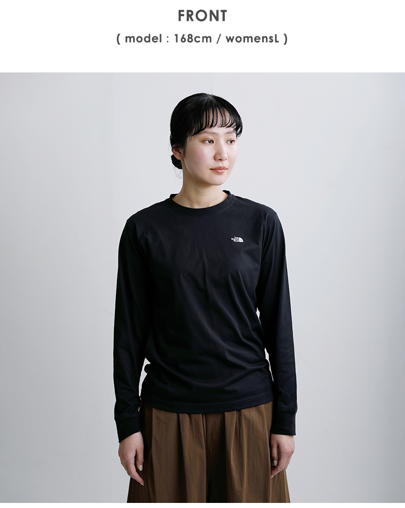 THE NORTH FACE(ノースフェイス)ロングスリーブフラッシュドライヌプシコットンTシャツL/SFDNuptseCottonTeentw32535