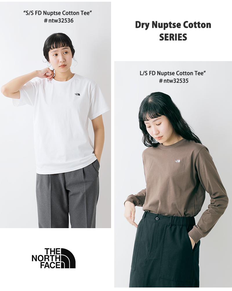 THE NORTH FACE(ノースフェイス)ショートスリーブフラッシュドライヌプシコットンTシャツ“S/SFDNuptseCottonTee”ntw32536