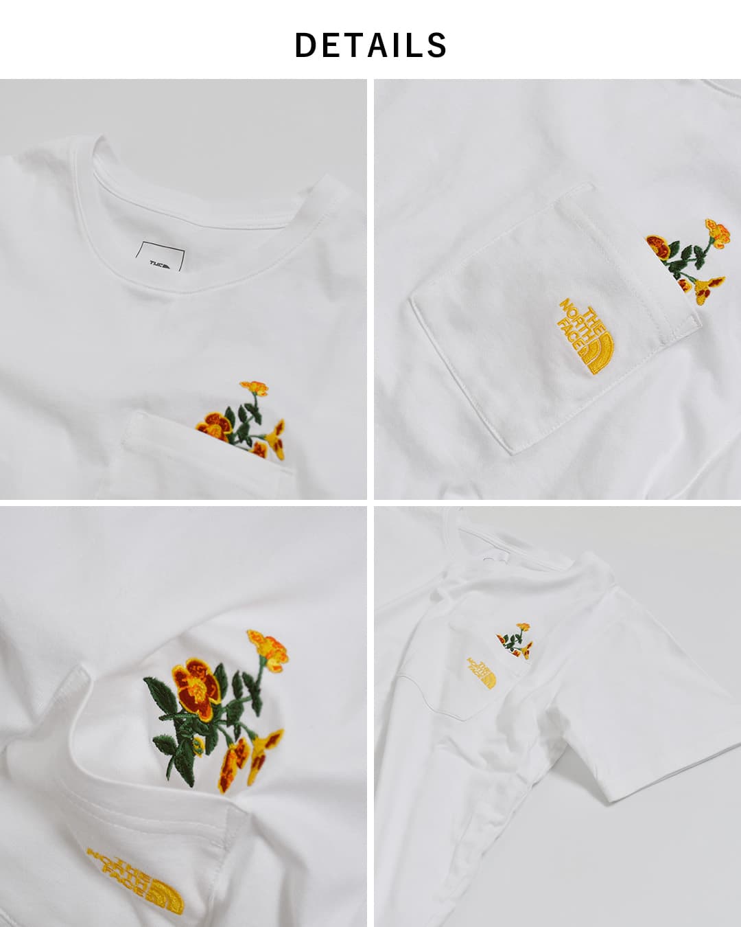 THE NORTH FACE(ノースフェイス)ショートスリーブ フラッシュドライ フラワーロゴ Tシャツ S/S FD Flower Logo Tee ntw32630