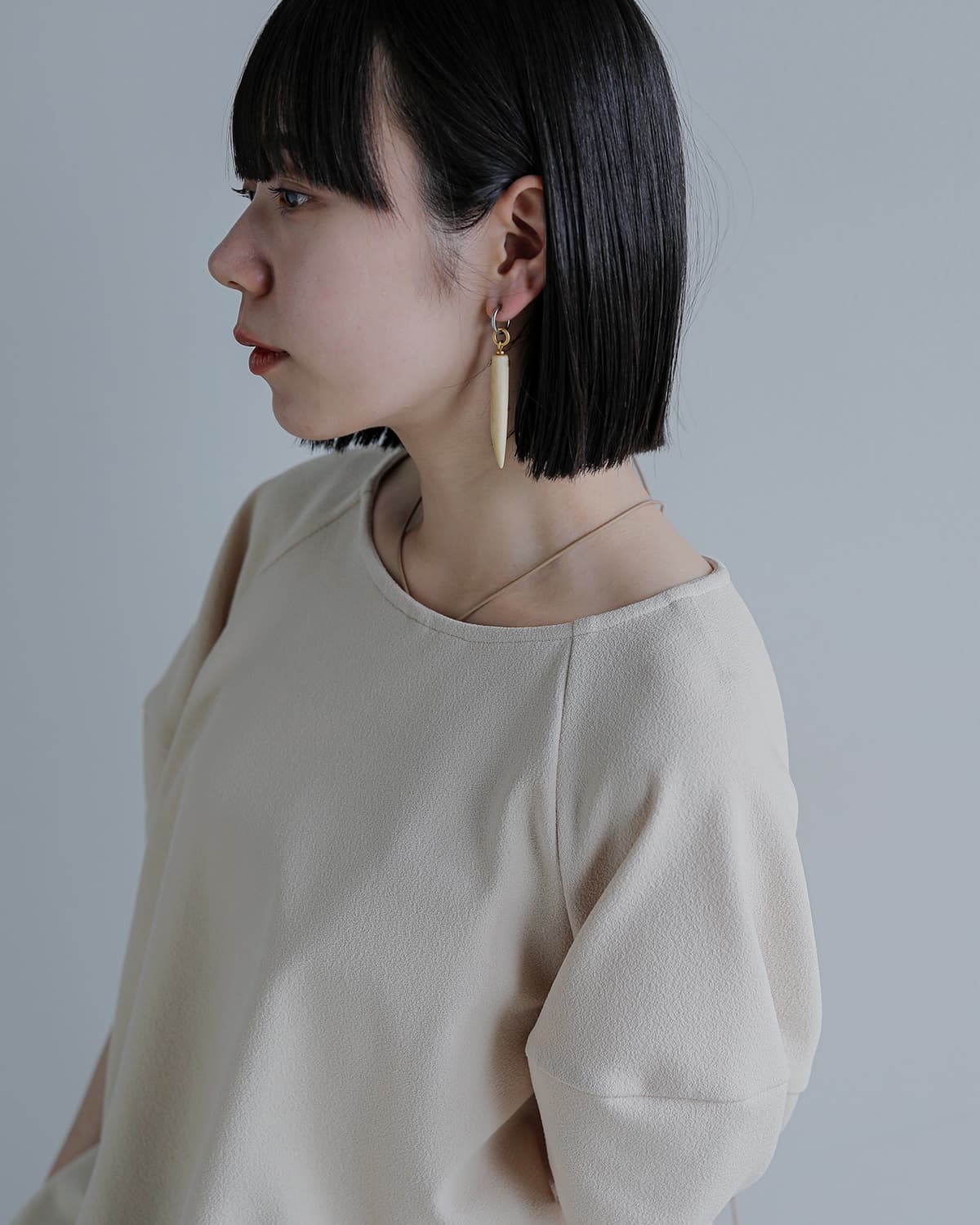 OCUCCI jewelry(オクチジュエリー)カラビナホーンゴールドマルチチャーム ojnl2612