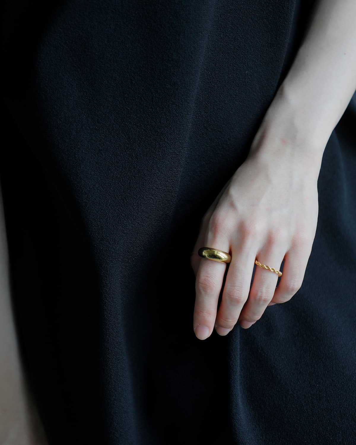 OCUCCI jewelry(オクチジュエリー)ロープゴールドリング ojrg2610