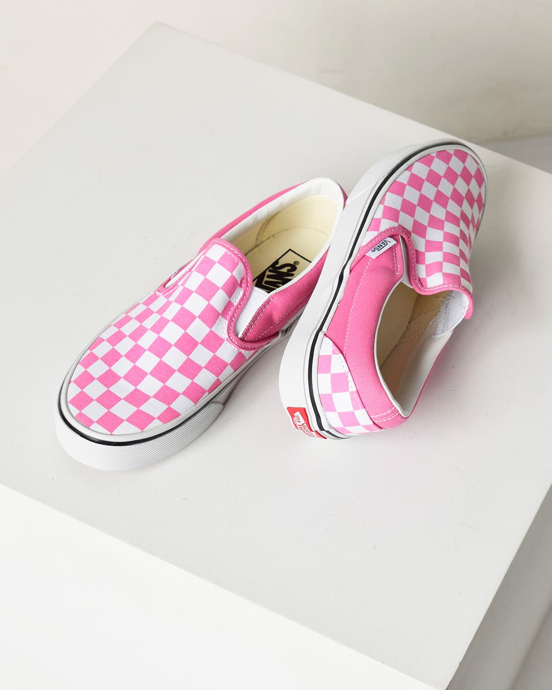 Vans(ヴァンズ)クラシック スリッポン チェッカーボード スニーカー Classic Slip-On cl-slip-on-same1
