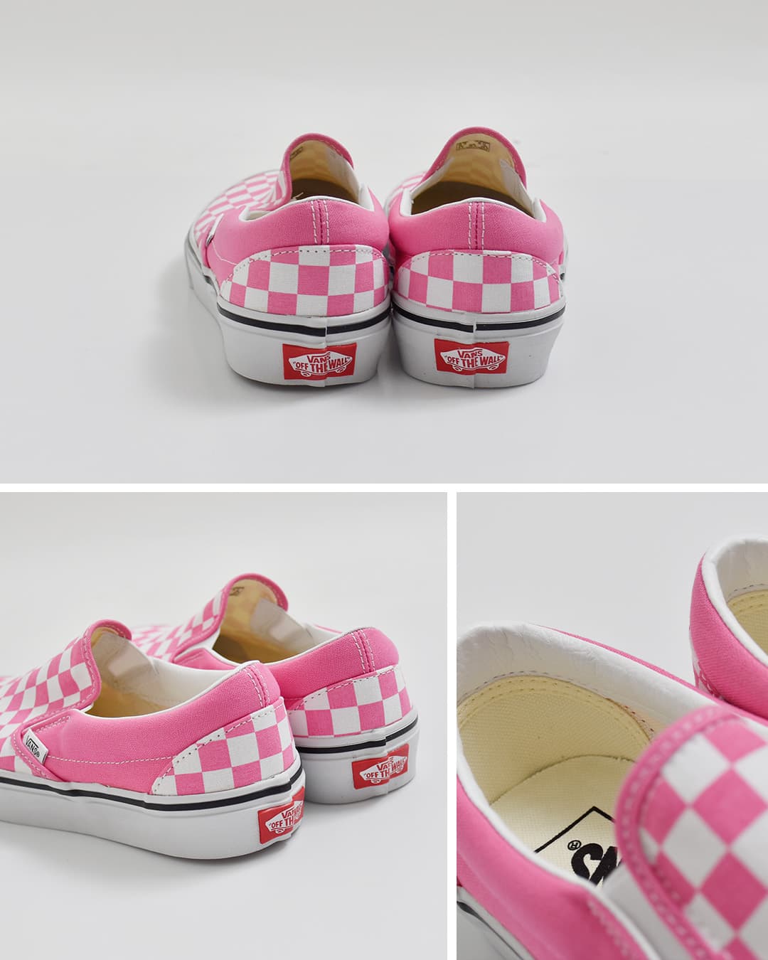 Vans(ヴァンズ)クラシック スリッポン チェッカーボード スニーカー Classic Slip-On cl-slip-on-same1
