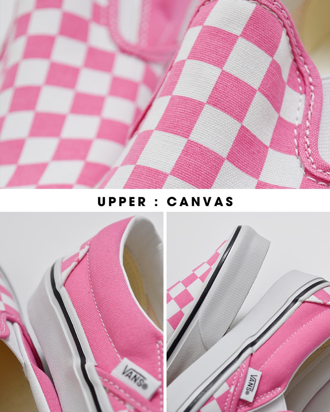 Vans(ヴァンズ)クラシック スリッポン チェッカーボード スニーカー Classic Slip-On cl-slip-on-same1
