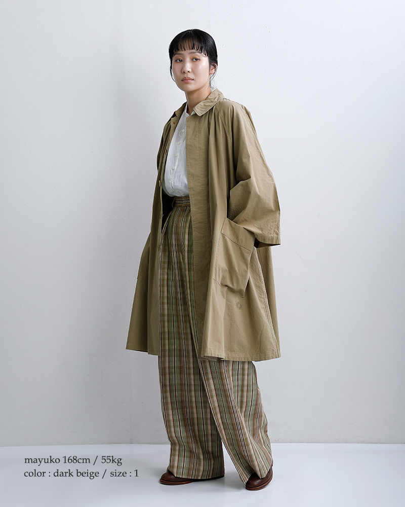 ORCIVAL(オーチバル・オーシバル)コットンAラインラグランコートor-a0779gdp